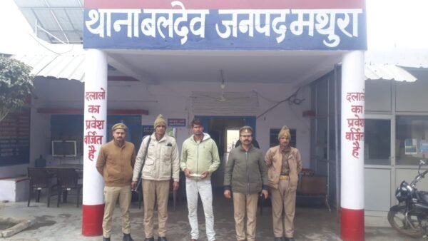 09 uphmathura 02 e1673268344950 पुलिस ने मुठभेड़ के बाद गैंगस्टर डंका को दबोचा