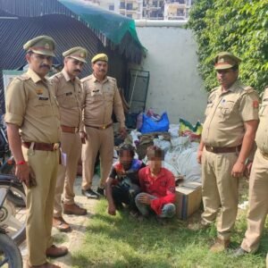 IMG 20230927 WA0016 दिवाली से पहले एक्शन में पुलिस, अवैध पटाखों के कारखाने पर कसा शिकंजा