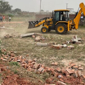 1 53 e1697552187874 आगरा: सिकंदरा स्मारक से लगी अवैध कॉलोनी को एडीए ने किया ध्वस्त