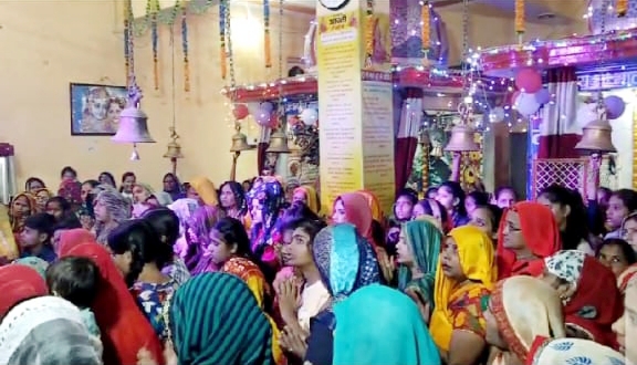 IMG 20231022 WA0256 प्राचीन माता मंदिर पर उमड़ रहा भक्ति का सैलाब