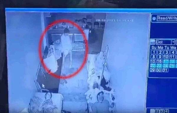 cctv e1698510673802 प्राइवेट नर्सिंग होम में भर्ती युवती के साथ वार्ड बॉय ने की छेड़छाड़, सीसीटीवी में कैद हुई घटना