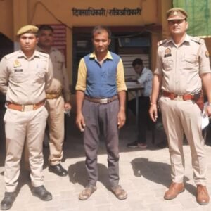 sahaganj 1 शाहगंज पुलिस ने नाबालिग लड़की को छेड़ने वाले अभियुक्त को 36 घण्टे में किया गिरफ्तार