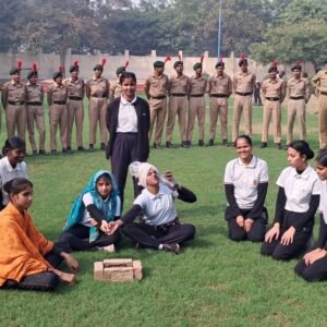 1 93 एनसीसी दिवस पर बाल विवाह पर लघु नाटक का मंचन, बताया राष्ट्र की प्रगति लिए अभिशाप