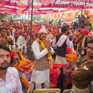 IMG 20231202 WA0340 जगनेर क्षेत्र में पिनाहट के पूर्व ब्लॉक प्रमुख भाजपा नेता सुग्रीव सिंह चौहान का हुआ भव्य स्वागत