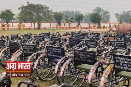 3 24 e1706457630558 दिव्यांग सशक्तिकरण विभाग का किया गया राजनीतिकरण, भाजपा नेता को माननीय बनाकर किए गए रिक्शे वितरण #AgraNews