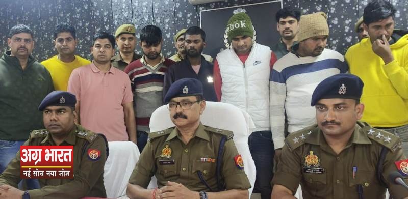 18skb2 अंतर्राज्यीय सॉल्वर गैंग का भंडाफोड़, पुलिस कर्मी सहित 9 गिरफ्तार