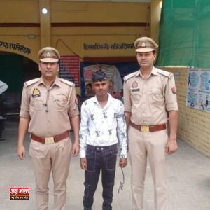 IMG 20240412 WA0017 Agra News: 2 महीनों से फरार चल रहा आरोपी को शाहगंज पुलिस ने दबोचा, भेजा जेल