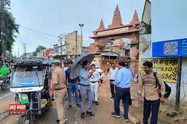 21 uphmathura 01a मथुरा में जन्माष्टमी की तैयारियां जोरों पर, मुख्यमंत्री के दौरे की भी संभावना