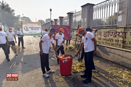 1 20 NDRF ने स्वच्छ भारत अभियान में दिखाई प्रतिबद्धता, वाराणसी में चलाया व्यापक स्वच्छता कार्यक्रम