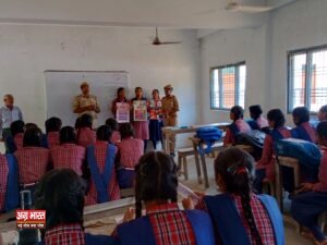 IMG 20241009 113619 700 मालती मॉडर्न पब्लिक इंटर कॉलेज में चलाया गया मिशन शक्ति अभियान