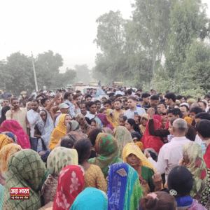 jam फतेहाबाद में हत्या के खिलाफ गरजा गुस्सा, शव आने पर ग्रामीणों ने एक घंटे तक लगाया आगरा फतेहाबाद मार्ग पर जाम