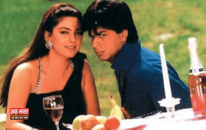 juhi and sahruk khan दीपिका नहीं, Shah Rukh Khan इन 3 हीरोइनों को देते हैं अपनी सफलता का क्रेडिट, एक के साथ की सबसे ज्यादा फिल्में