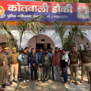 5 10 Agra News: थाना डौकी पुलिस ने ग्राम कछपुरा में जुए के अड्डे पर मारा छापा, 9 जुआरी गिरफ्तार