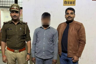 police 1 Agra News: 25 हजार का फरार इनामी गैंगस्टर चढ़ा पुलिस के हत्थे, भेजा जेल