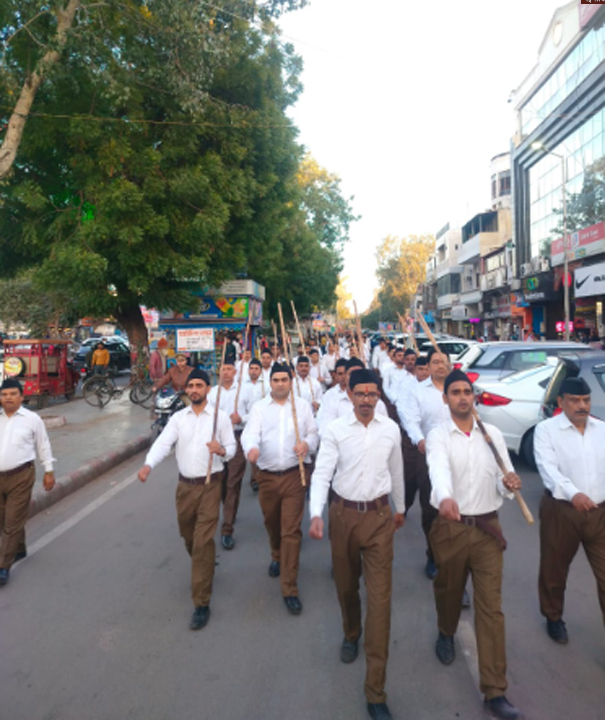 5 15 आगरा: पथ संचालन हिंदू समाज में आत्मविश्वास व जागरूकता को बढ़ाने का प्रतीक - पंकज खंडेलवाल